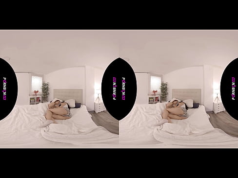 ❤️ PORNBCN VR Lilesbiene tse peli tse nyane li tsoha li lla ka 4K 180 3D virtual reality Geneva Bellucci Katrina Moreno ❤️ ﹏